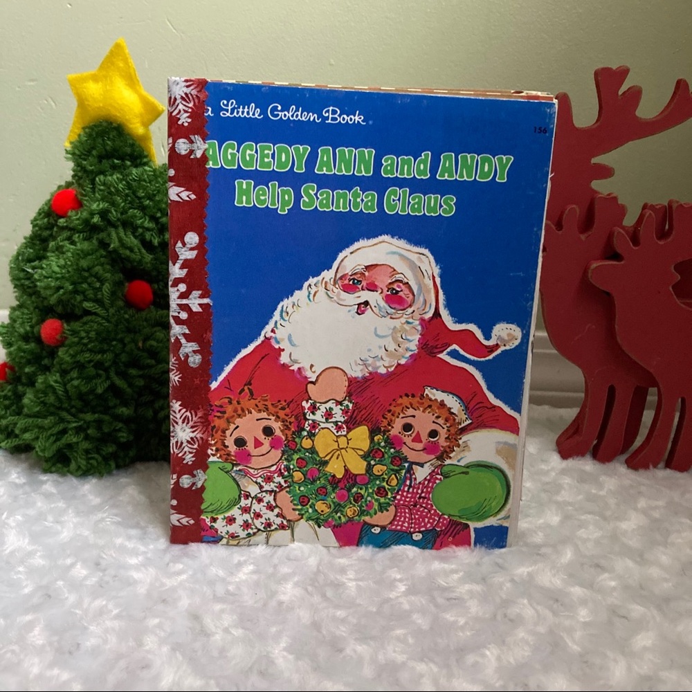 Raggedy Ann Handmade Christmas Memory Scrapbook